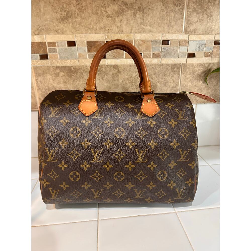 Vintage Louis Vuitton Monogram Speedy 30 Boston Handbag SP0955 (May 1995)
